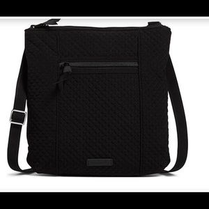 Vera Bradley Hipster Crossbody Black Bag